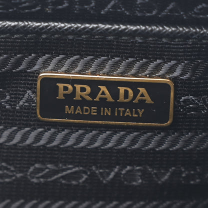 Prada Saffiano Lux Logo Belt Bag Black 6 of 11