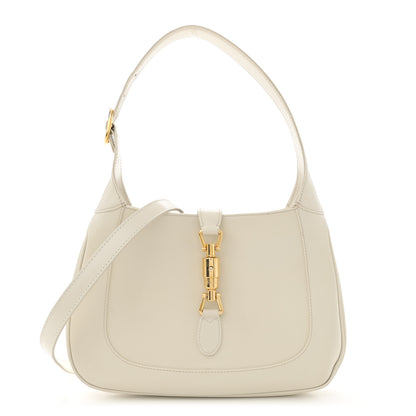 Gucci Boarded Dyana Lux Calfskin Small Jackie 1961 Hobo Mystic White 1 of 18
