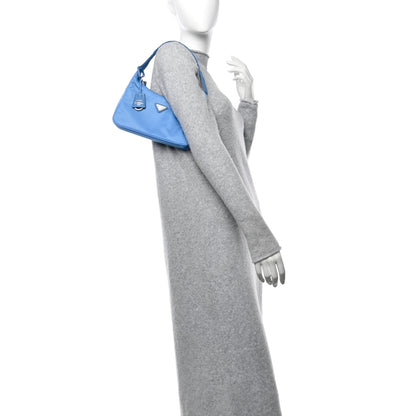 Prada Re-Nylon Saffiano Mini Re-Edition 2000 Bag Pervinca 2 of 10