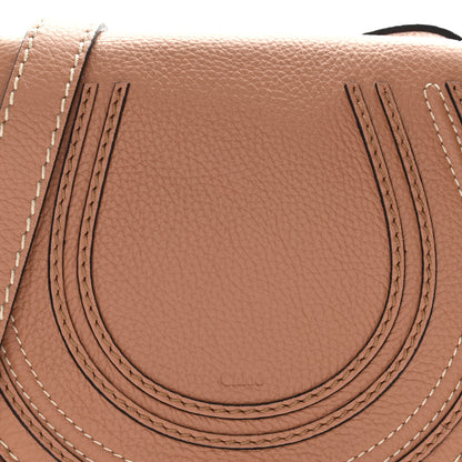Chloe Calfskin Mini Marcie Round Crossbody Bag Muted Brown 8 of 10