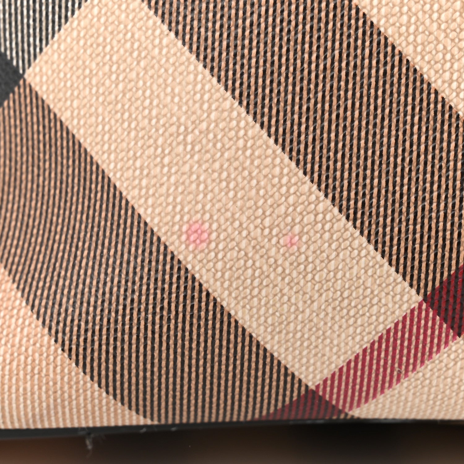 Burberry Patent Trim Nova Check Shopper Tote Black 16 of 21