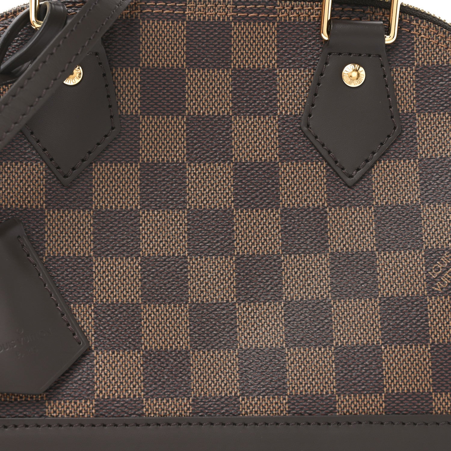 Louis Vuitton Damier Ebene Alma BB 7 of 10