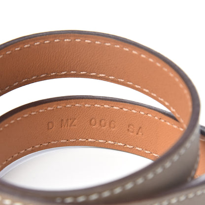 Hermes Swift O'Kelly Double Tour Bracelet T3 Etoupe 5 of 5