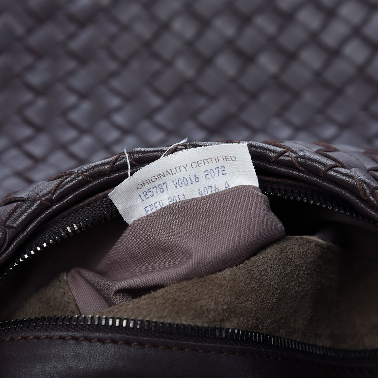 Bottega Veneta Nappa Intrecciato Medium Campana Ebano 9 of 9