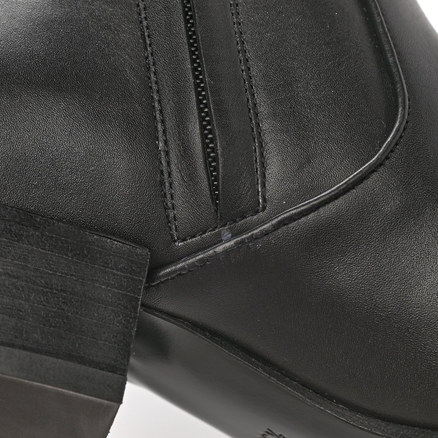 Givenchy Calfskin Ankle Boots 36.5 Black 10 of 12