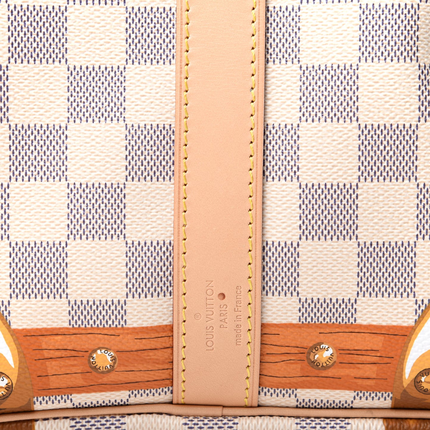Damier Azur Summer Trunks Saint Tropez Keepall Bandouliere 50