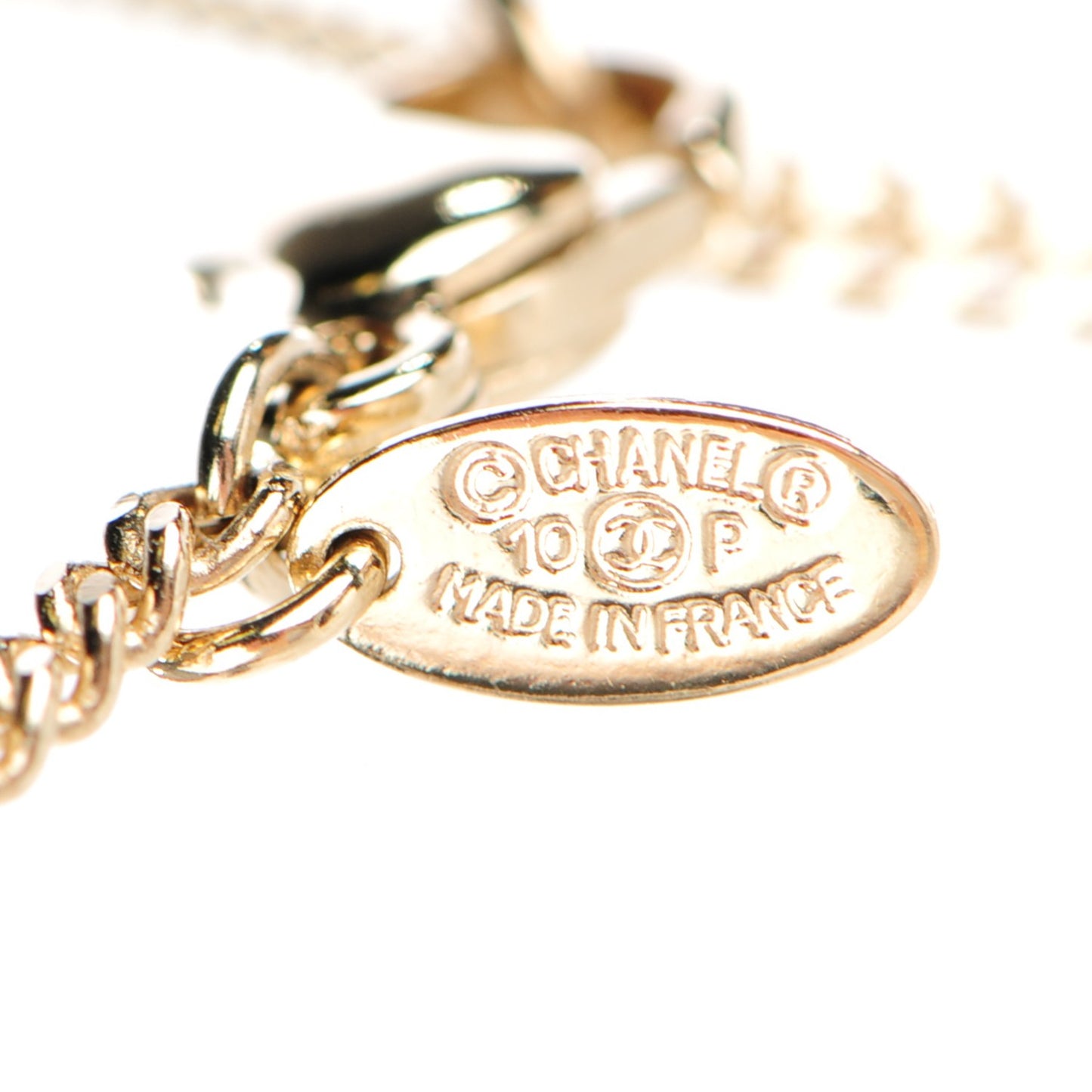 CC Camellia Necklace Gold