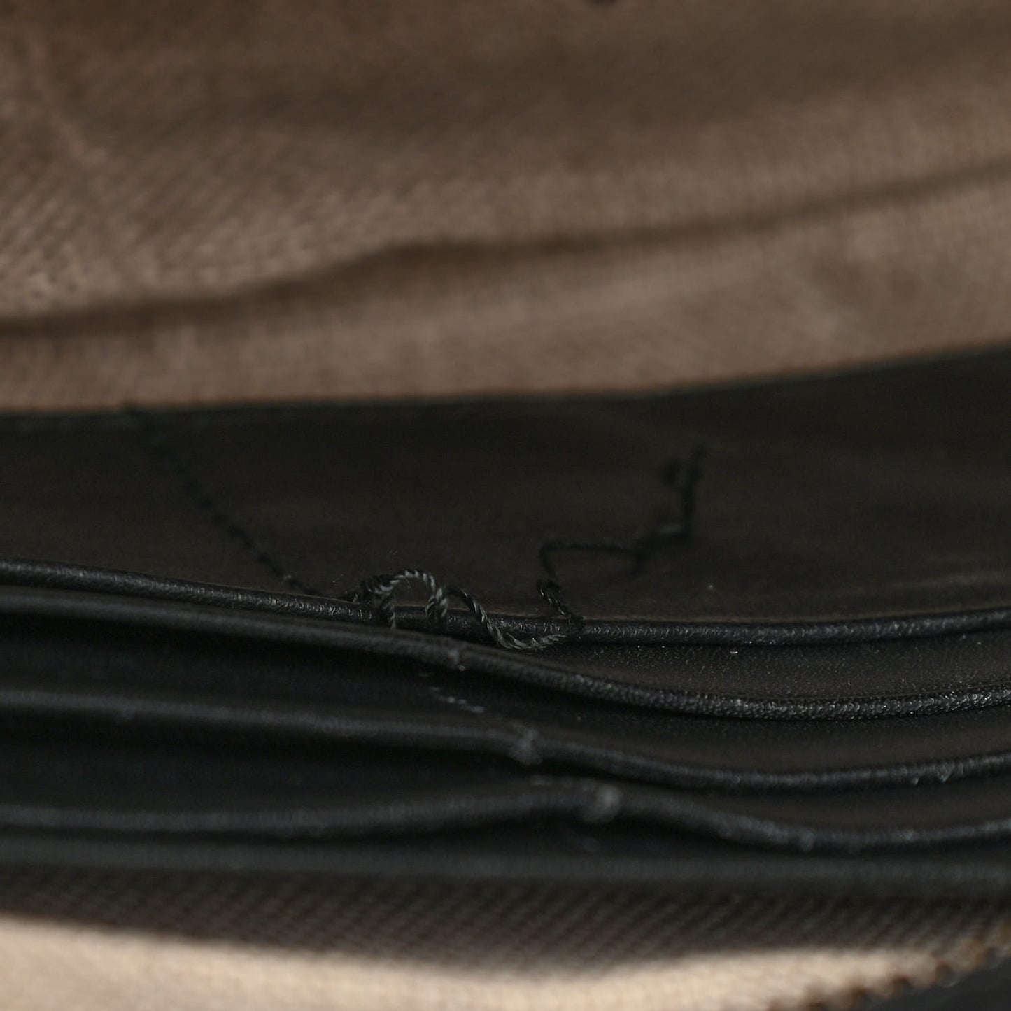 Microguccissima Mini Bree Messenger Bag Black