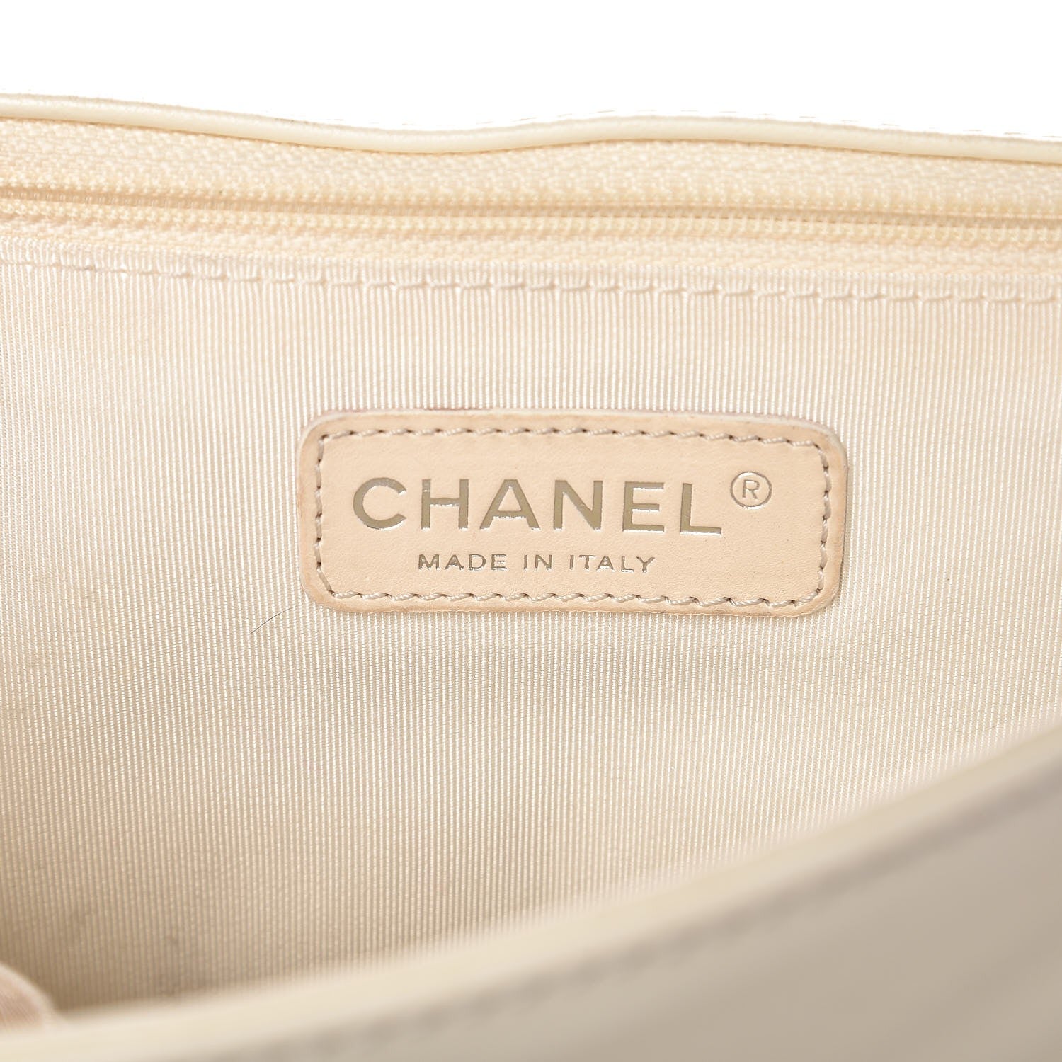 Chanel Lambskin Quilted Large Boy Flap Black White 6 of 17