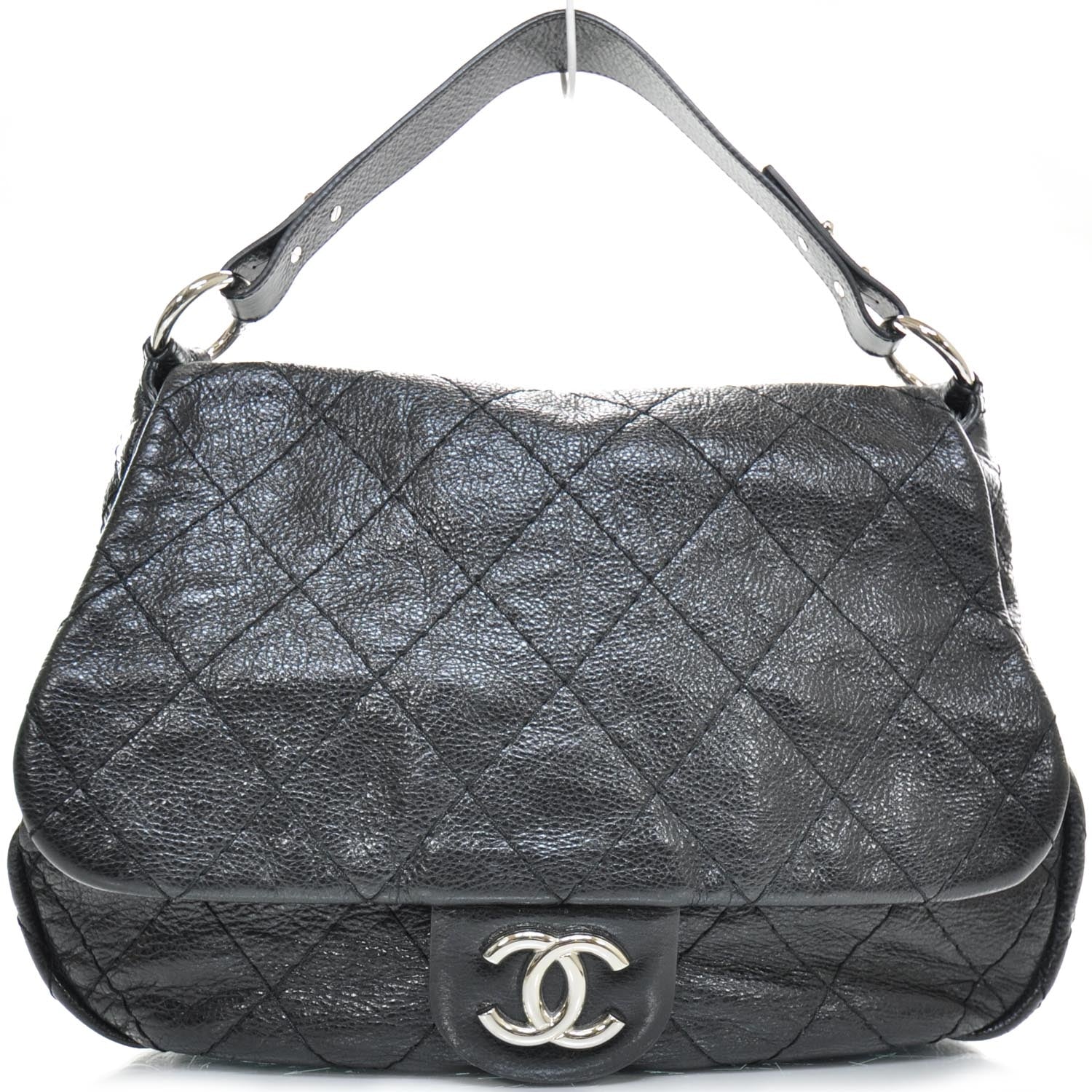 Chanel Leather On The Road XL Flap Black 2 of 11