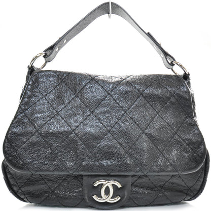 Chanel Leather On The Road XL Flap Black 2 of 11