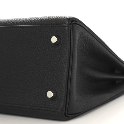 Hermes Togo Kelly Retourne 28 Black 10 of 11