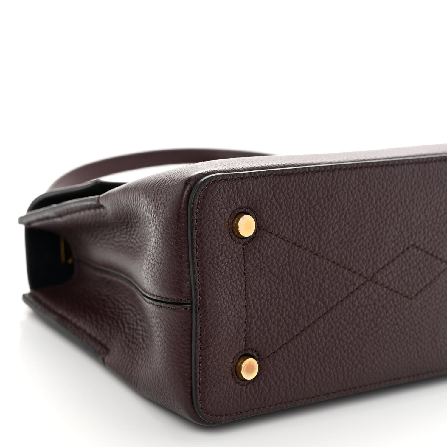 Mulberry Small Classic Grain Calfskin Mini Seaton Oxblood 8 of 9