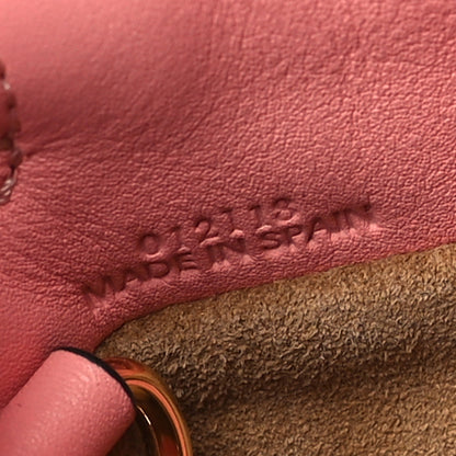 Loewe Calfskin Nano Flamenco Knot Clutch Warm Blossom 7 of 10