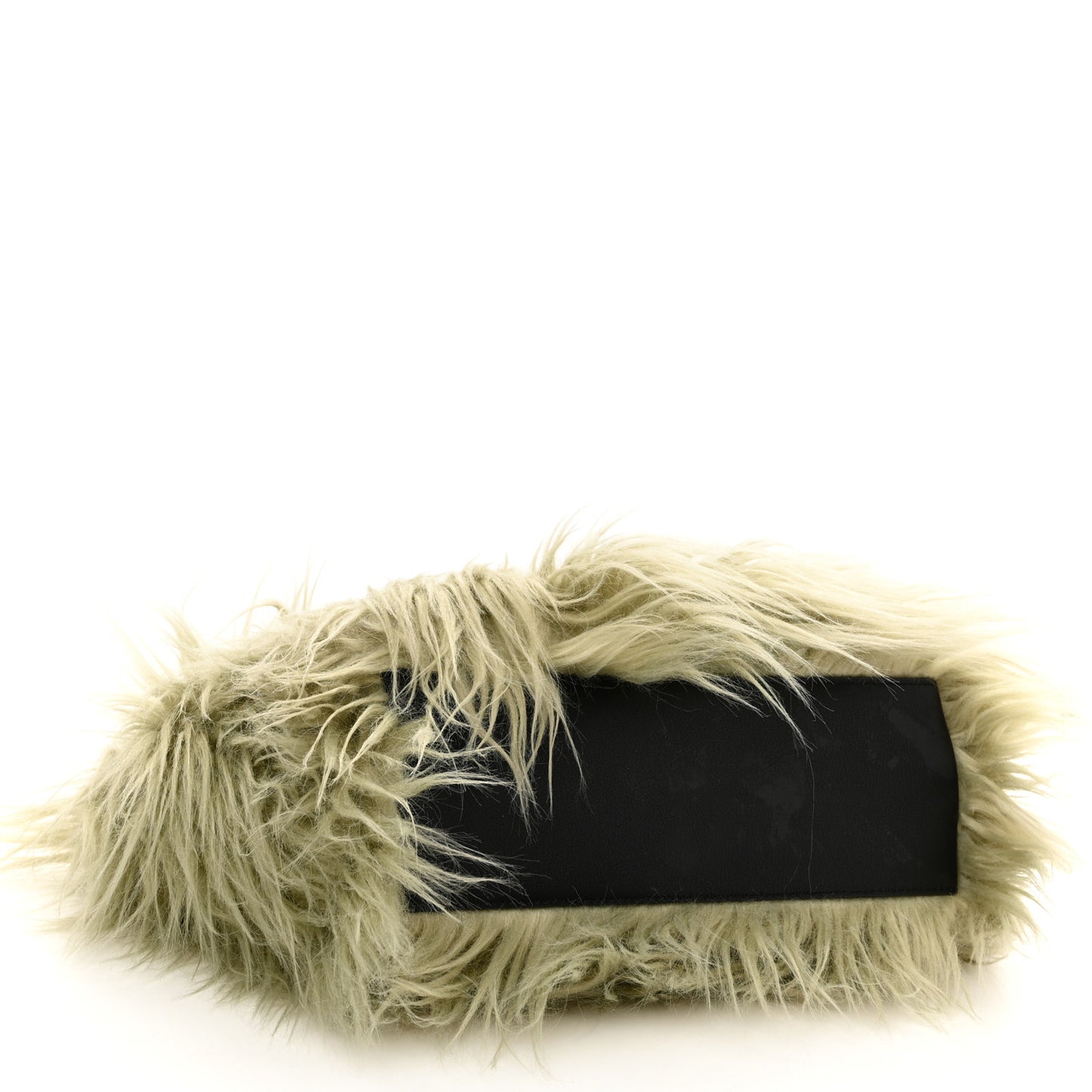 Faux Fur Mini The Creature Tote Bag Pistachio
