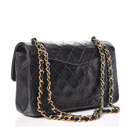 Chanel Lambskin Quilted Small Double Flap Black 4 of 11