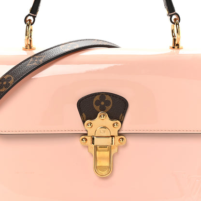 Louis Vuitton Patent Calfskin Monogram Cherrywood PM Rose Ballerine 8 of 11