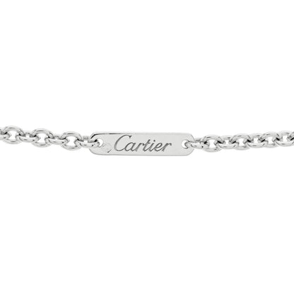 Cartier 18K White Gold Diamond Mon Amour Lariat Necklace 3 of 4