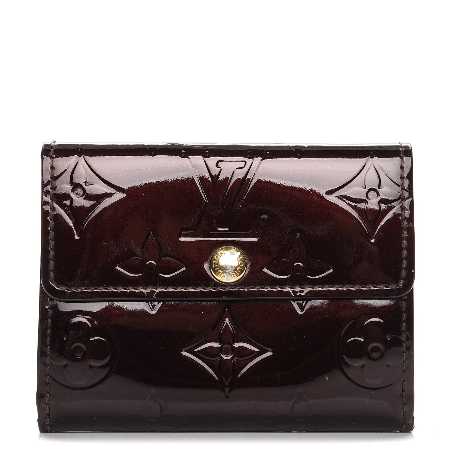 Louis Vuitton Vernis Ludlow Wallet Amarante 1 of 8