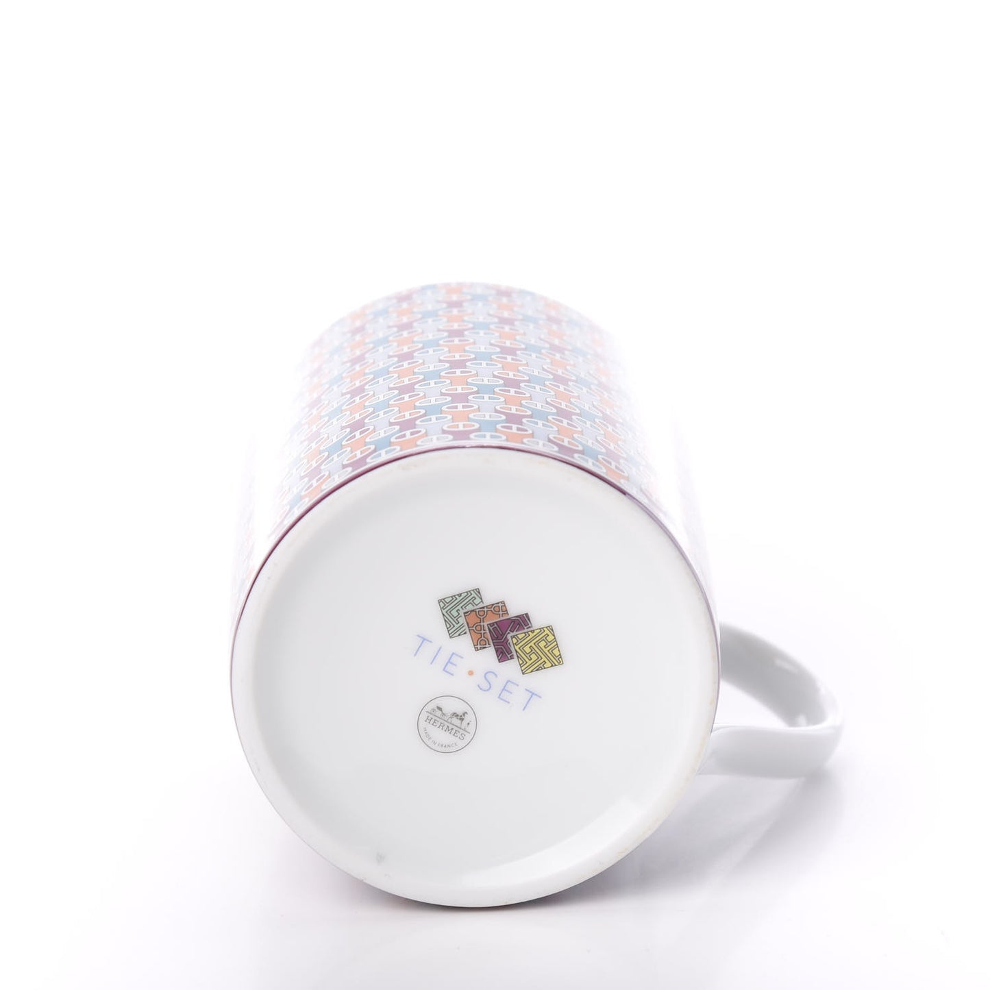 Porcelain Tie Set Mug