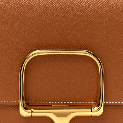 Hermes Epsom Mini Della Cavalleria Gold 8 of 11