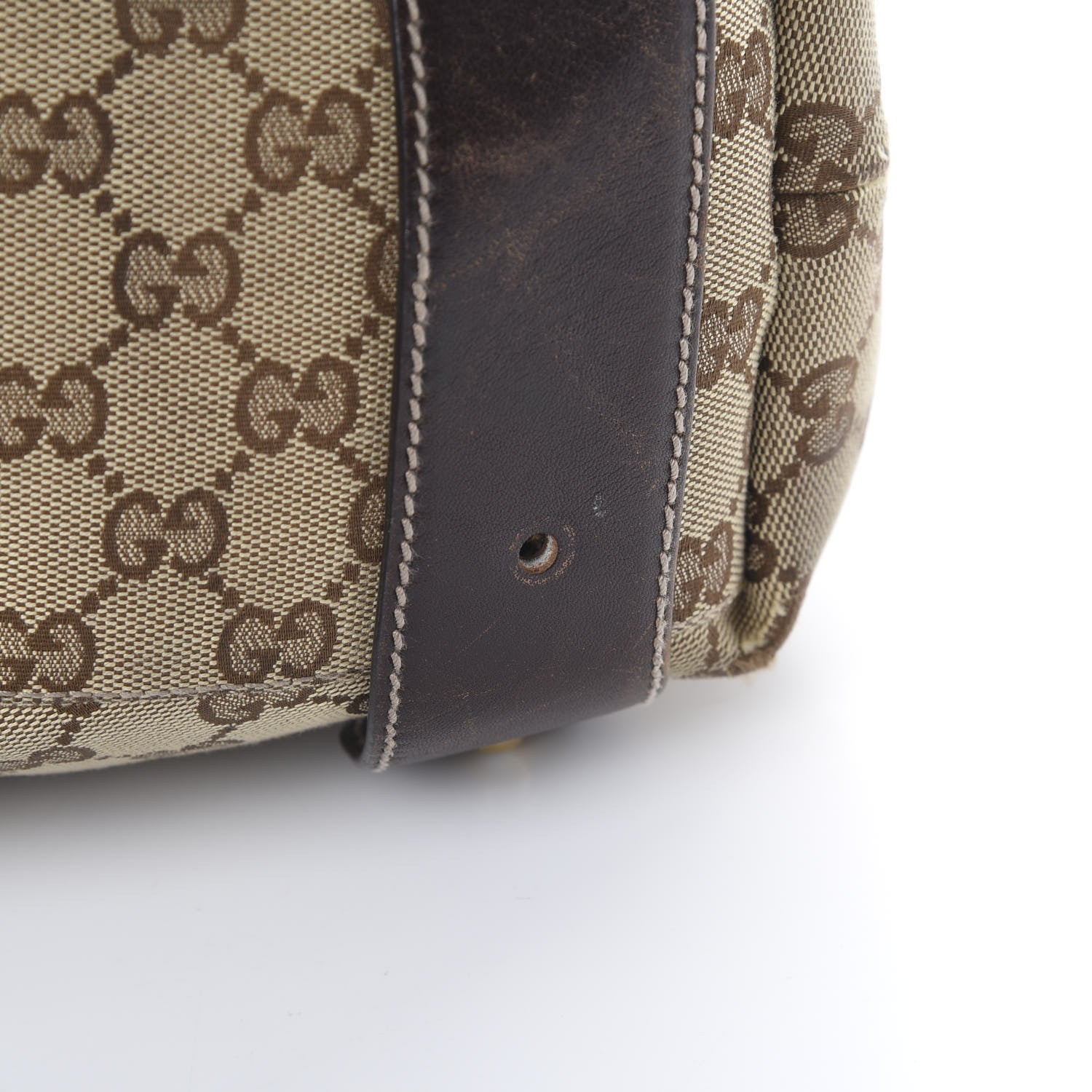 Gucci Monogram Medium Pelham Shoulder Bag Dark Brown 11 of 13