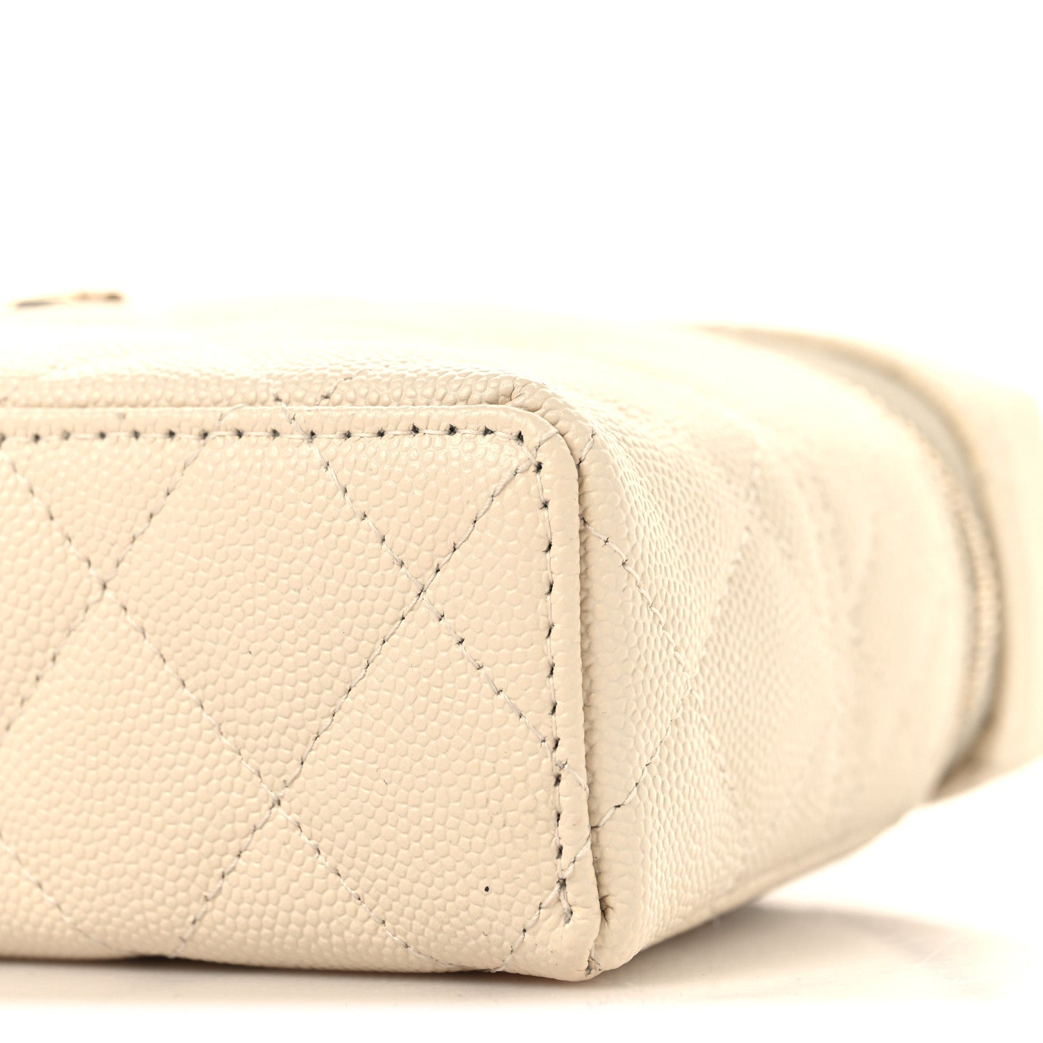 Chanel Caviar Quilted Trendy Handle Slim Vanity Ecru 10 of 10