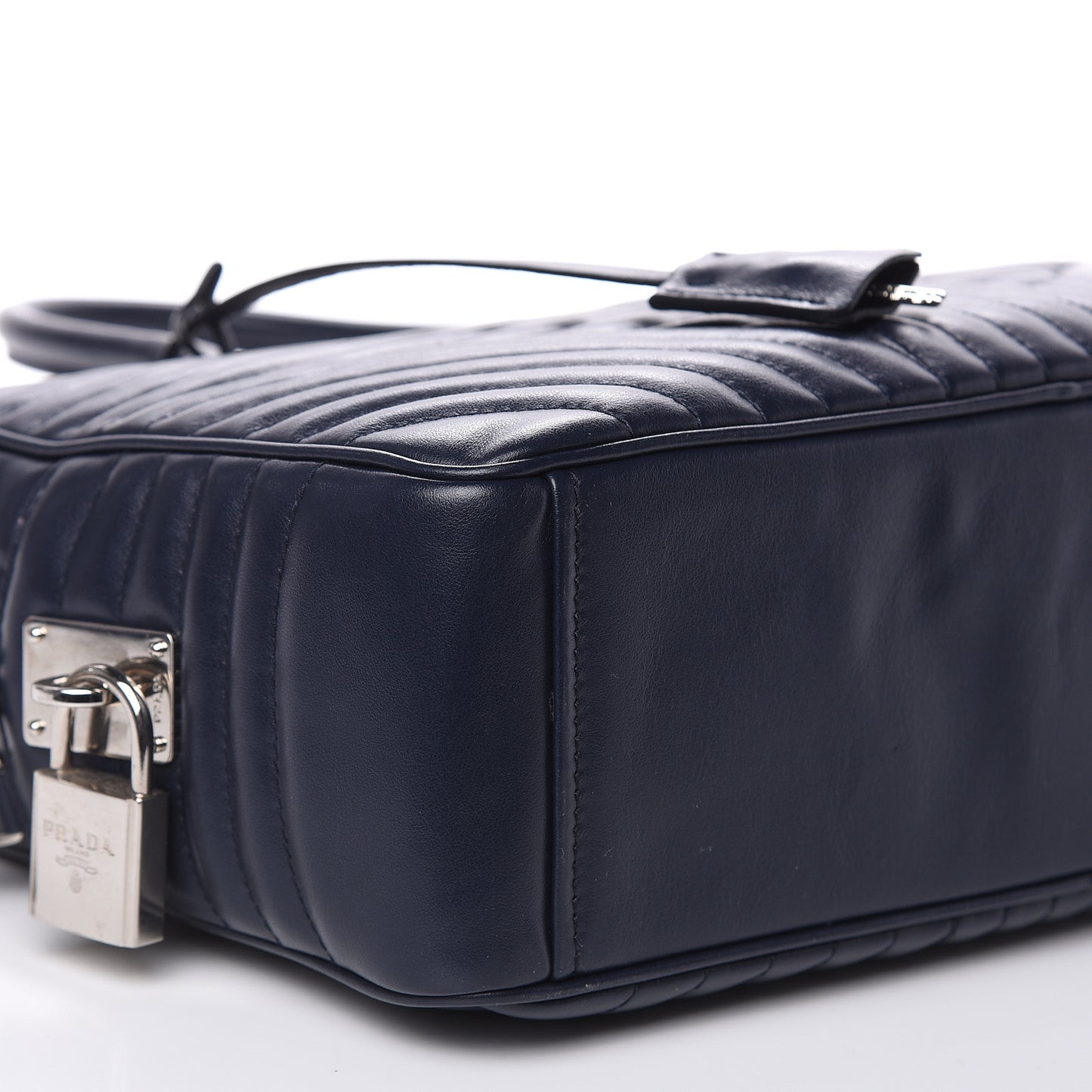 Soft Calfskin Impunture Diagramme Large Top Handle Bag Baltico