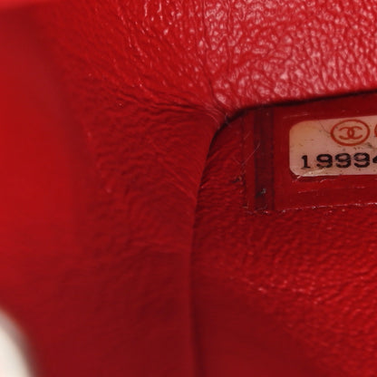 Chanel Lambskin Quilted Mini Rectangular Flap Red 7 of 11