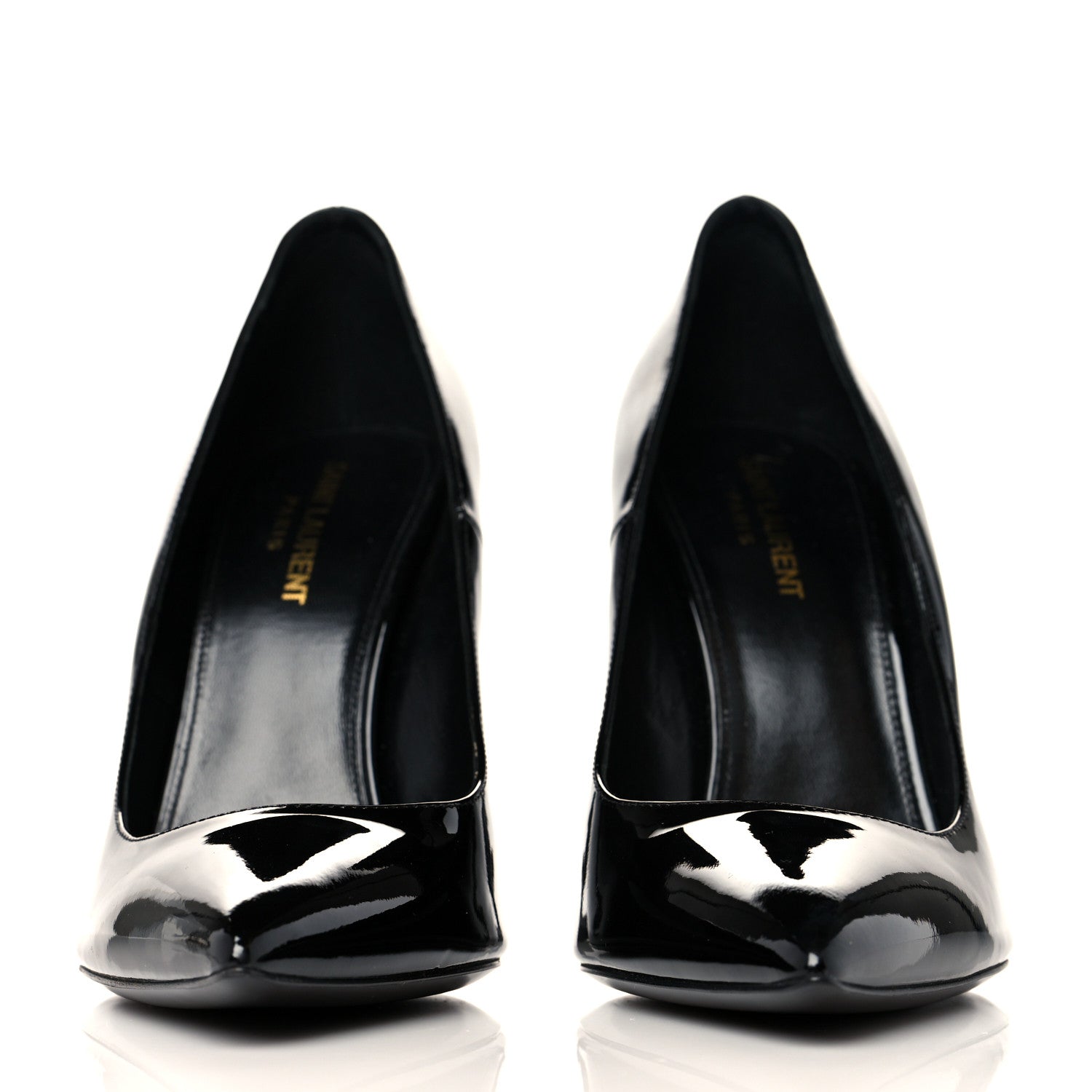 Saint Laurent Patent Opyum 110 Pumps 40 Black 2 of 8
