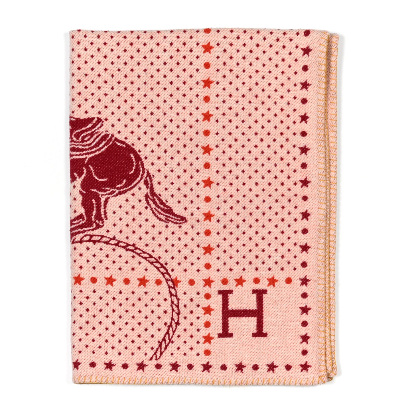 Wool Cashmere Western And Company Blanket Rouge H