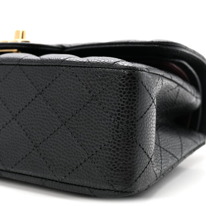 Chanel Caviar Quilted Small Double Flap Black 10 of 10