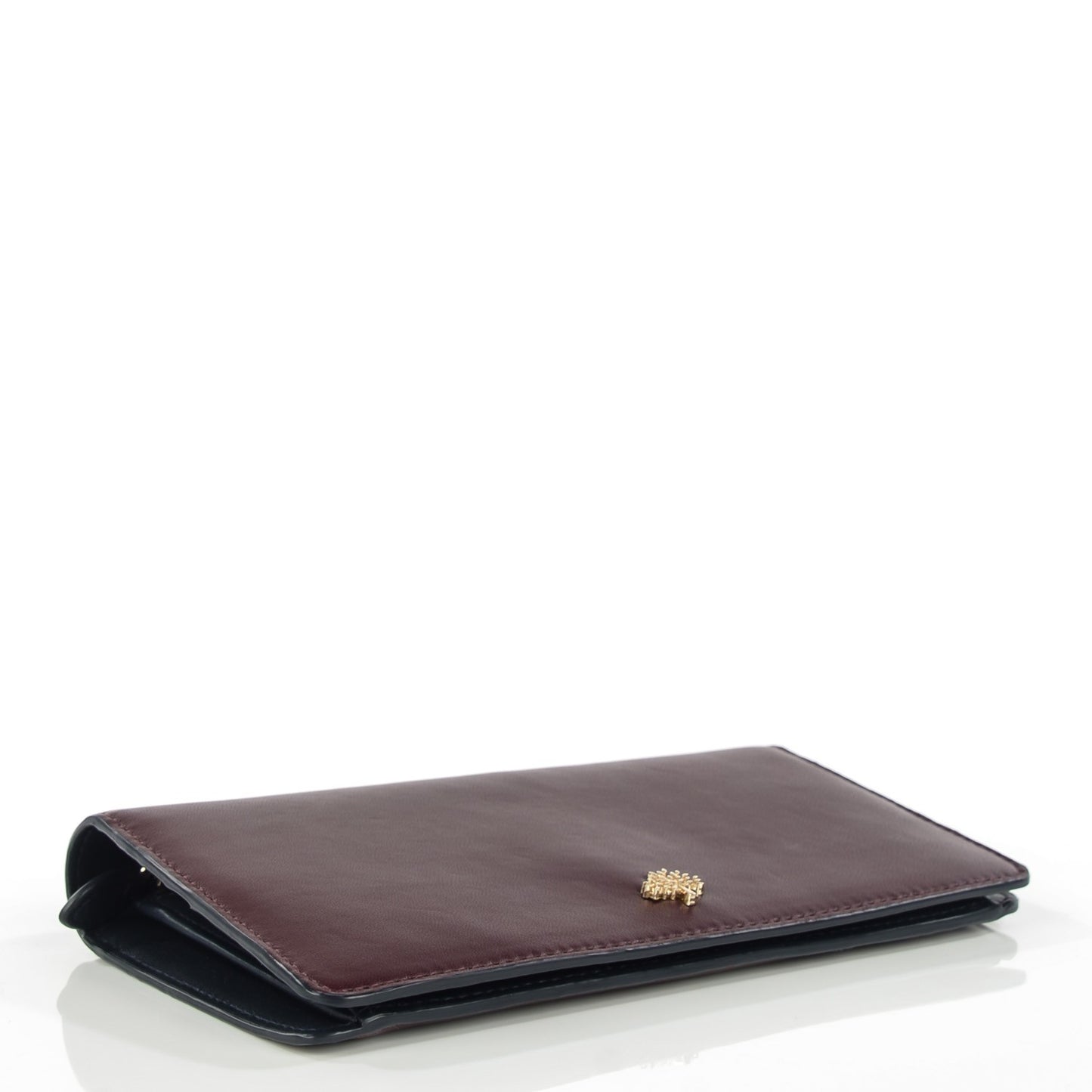 Nappa Tree Slim Wallet Oxblood Midnight Blue