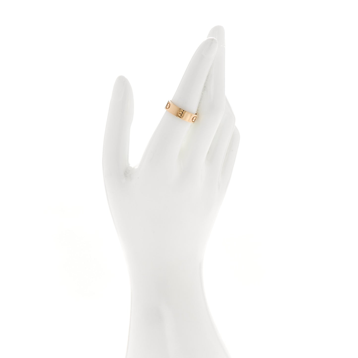 18K Yellow Gold 5.5mm LOVE Ring 55 7.25