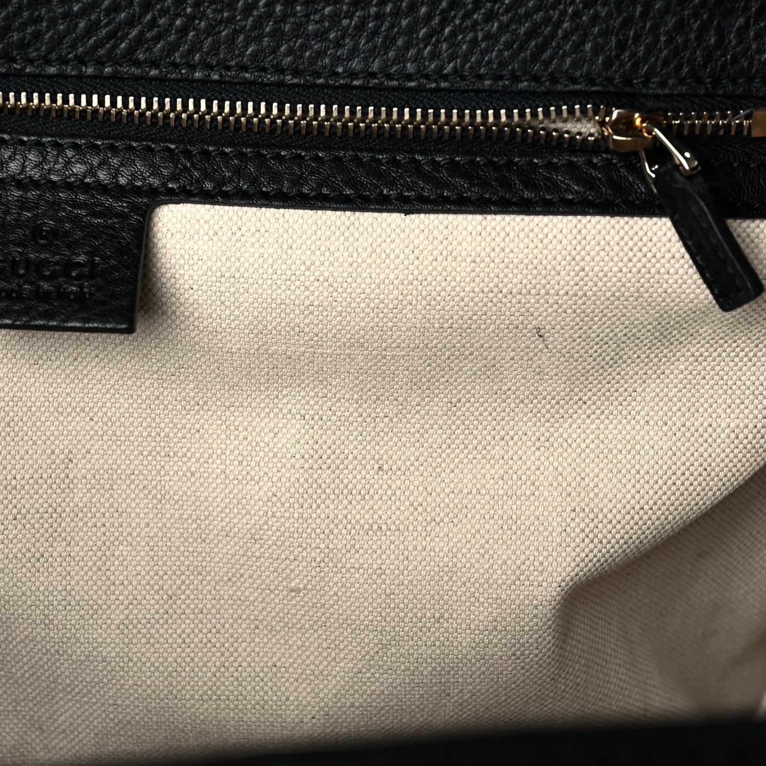 Gucci Calfskin Large New Bamboo Top Handle Bag Black 13 of 13