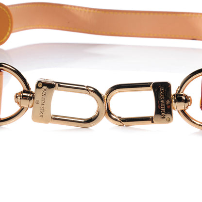 Louis Vuitton Vachetta Leather Adjustable Luggage Strap 2 of 4