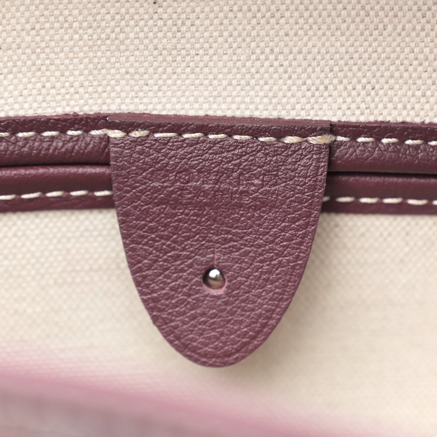 Goyard Goyardine Artois PM Burgundy 6 of 10