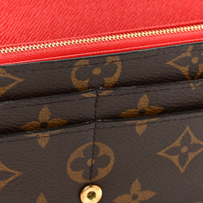 Louis Vuitton Monogram Sarah Wallet NM Coquelicot 12 of 15