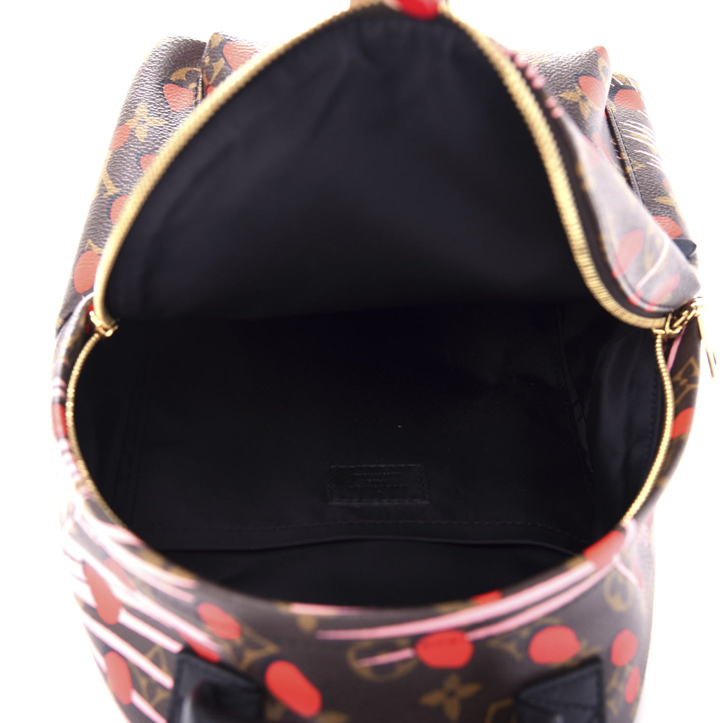 Monogram Jungle Dots Palm Springs Backpack PM Sugar Pink Poppy