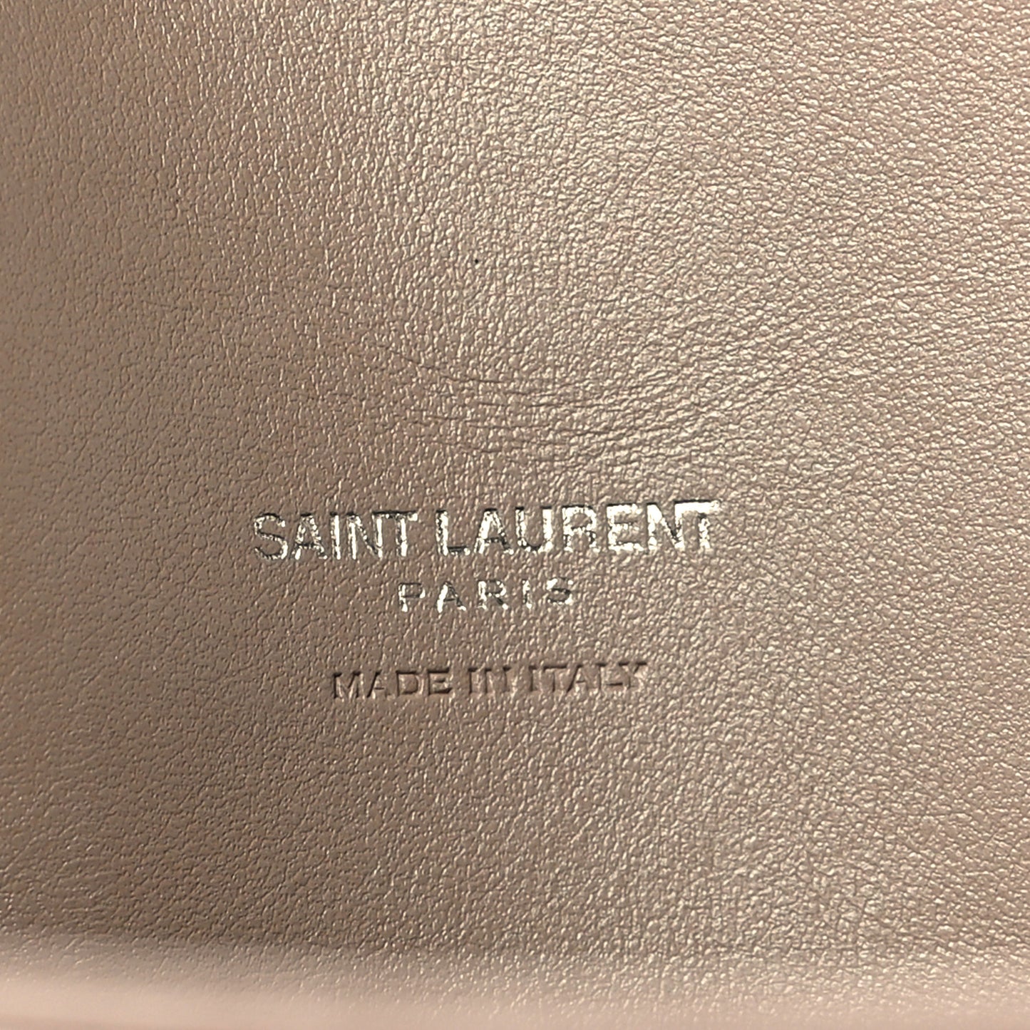 Grained Calfskin Topstitch Small Classic Sac De Jour Taupe