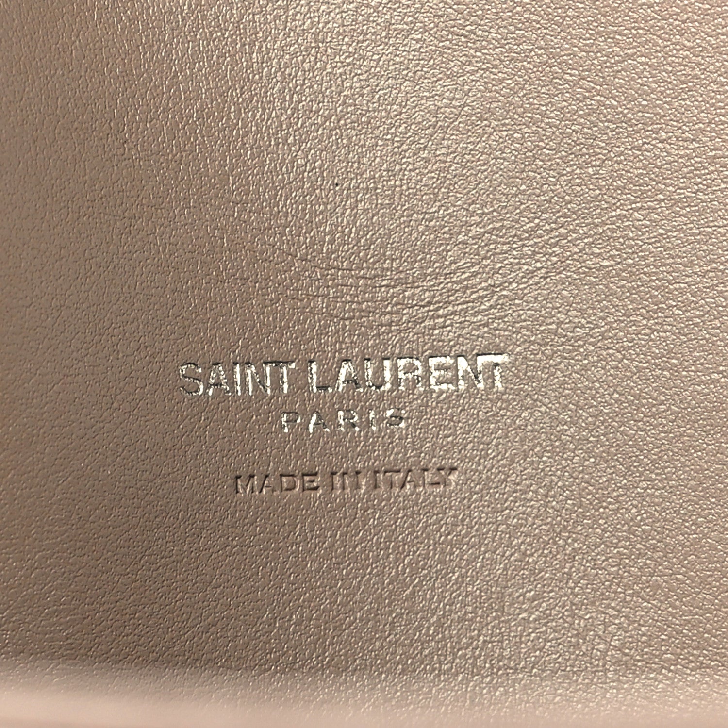 Saint Laurent Grained Calfskin Topstitch Small Classic Sac De Jour Taupe 7 of 9