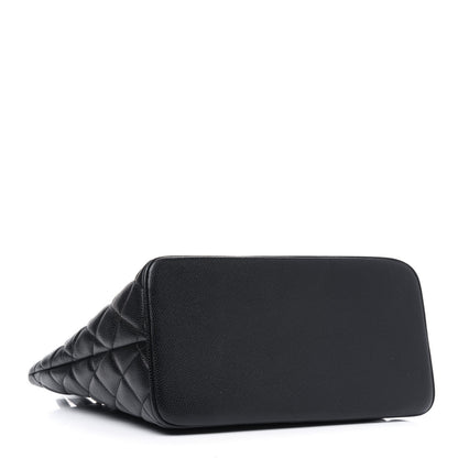 Chanel Caviar Quilted Medallion Tote Black 3 of 5