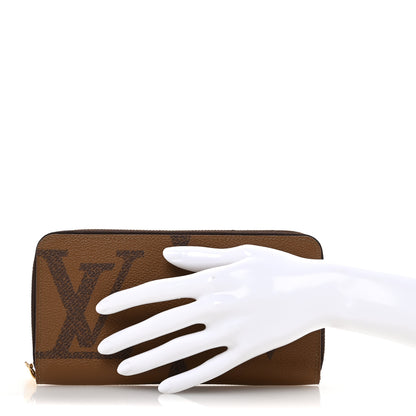Louis Vuitton Reverse Monogram Giant Zippy Wallet 2 of 11