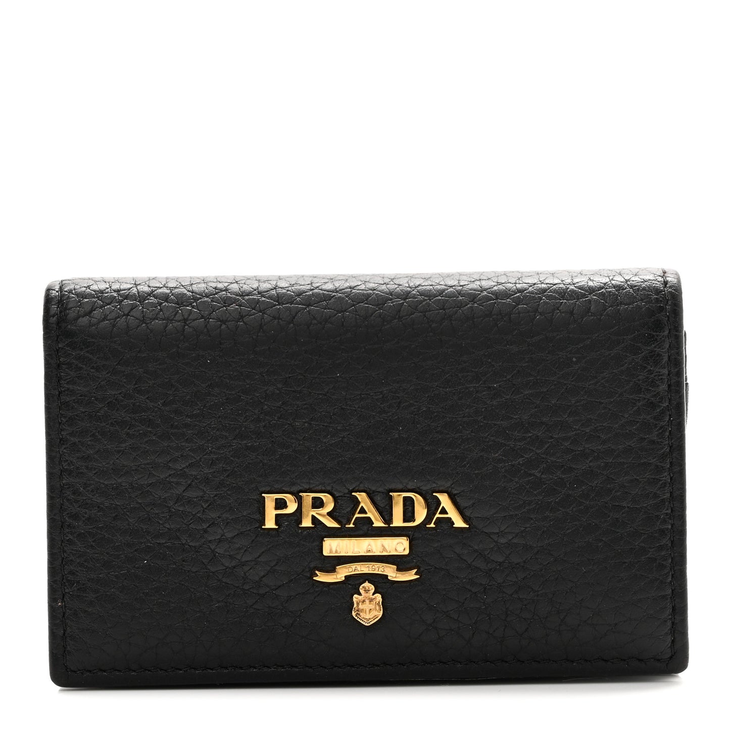 Vitello Grain Move Card Holder Black
