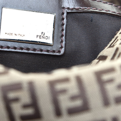 Fendi Zucchino Mama Baguette Dark Brown 6 of 11