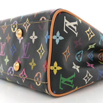 Louis Vuitton Monogram Multicolor Aurelia MM Black 9 of 12