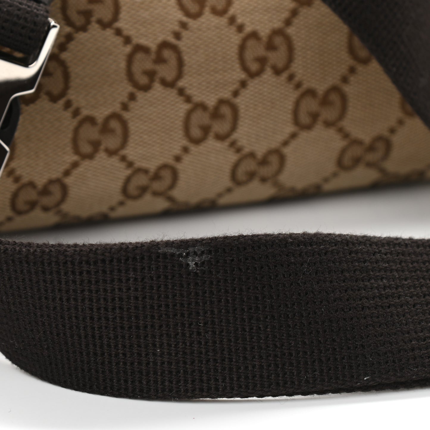 Monogram Belt Bag Dark Brown