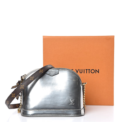Louis Vuitton Patent Monogram Miroir Mirror Mini Alma Gris Metal 13 of 13