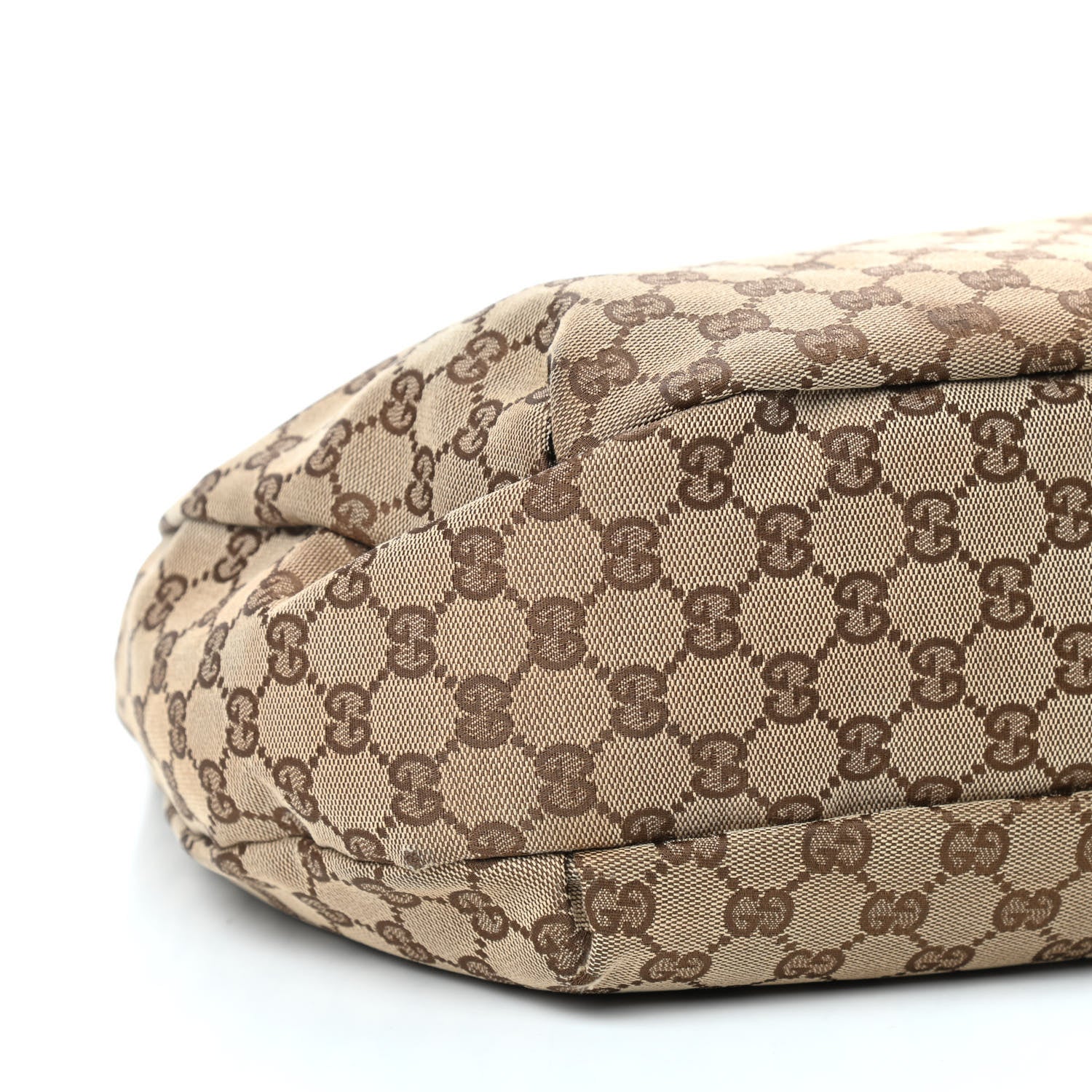 Gucci Monogram Large New Ladies Web Hobo Off White 9 of 11