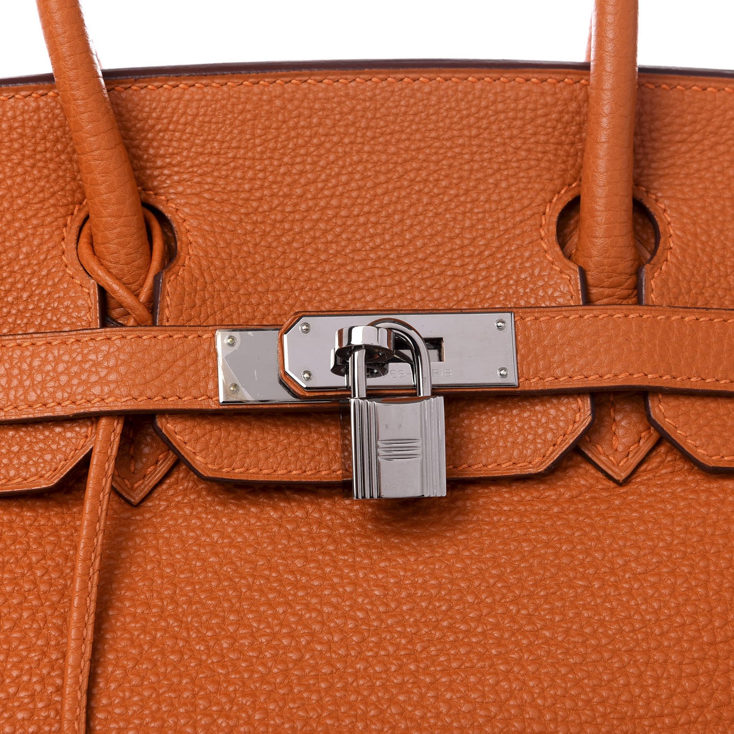 Togo Verso Birkin 30 Potiron Fauve